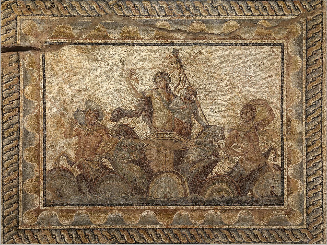 Mosaic Epiphany of Dionysus