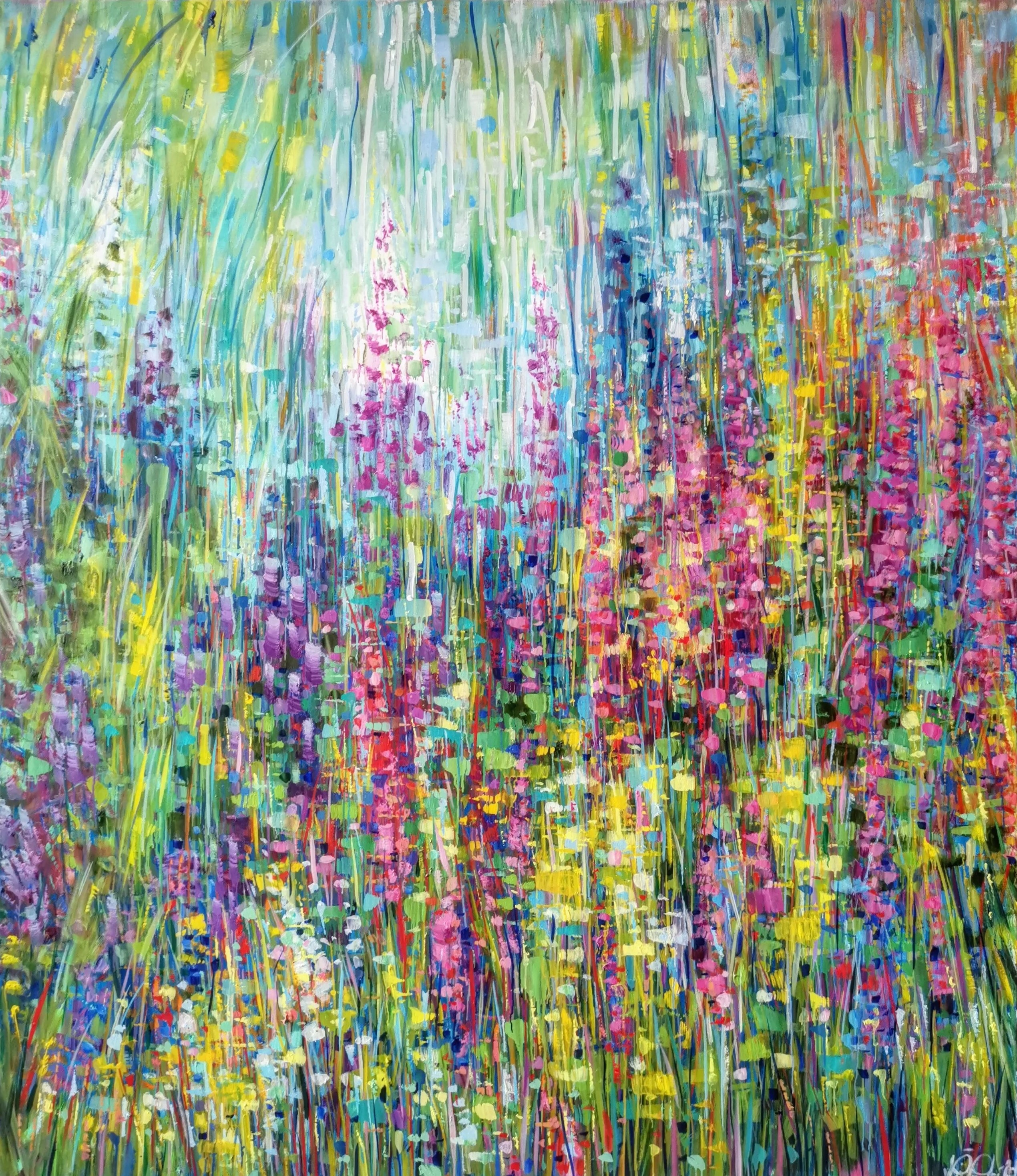 Meadow with Flowers 4 (130x150cm 1 200Eur)   width=